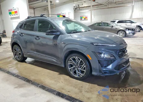 2023 Hyundai Kona N Line из США, поврежденный, VIN KM8K3CA35PU989714